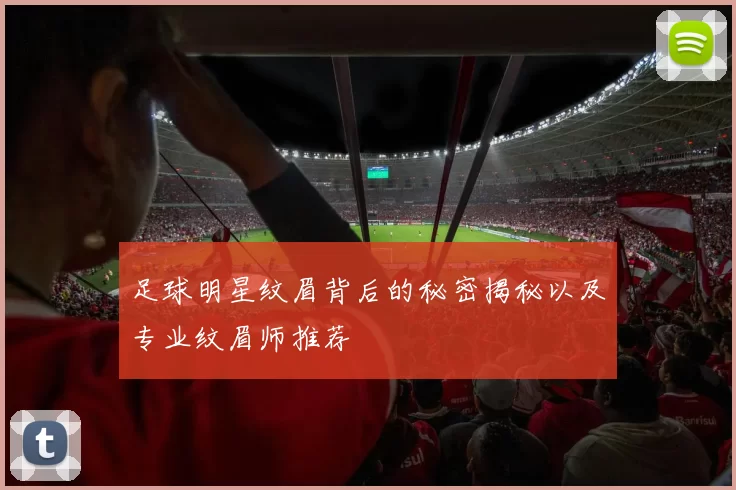 足球明星纹眉背后的秘密揭秘以及专业纹眉师推荐