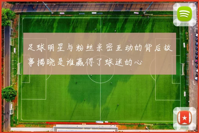 足球明星与粉丝亲密互动的背后故事揭晓是谁赢得了球迷的心